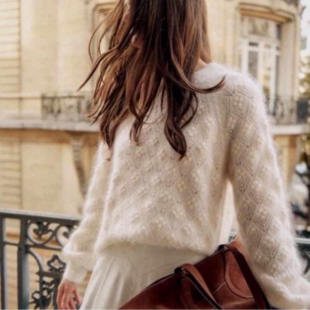 Sézane Nils Kid Mohair Sweater